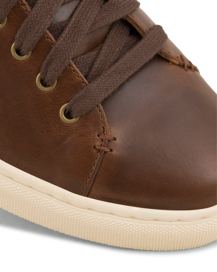 Herre | Polo Ralph Lauren Jermain Sneaker Deep Tan Calf | Polo Ralph Lauren | Jermain Sneaker Deep Tan Calf