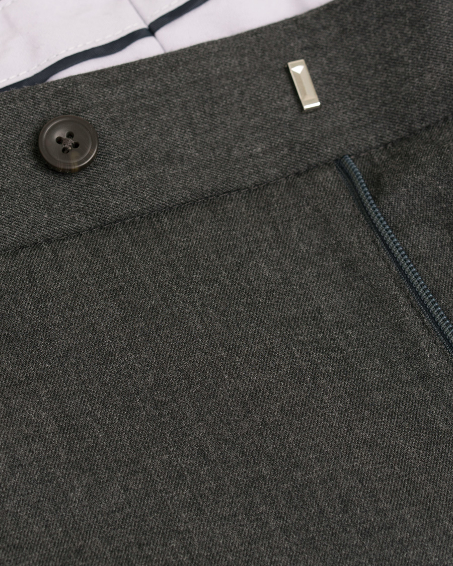 Herre | Bukser | NN07 | New Theo 1249 Wool Trousers Dark Grey