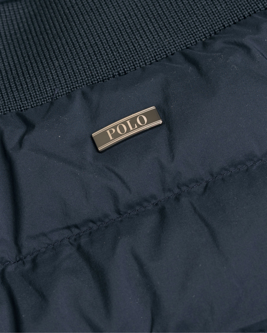 Herre | Jakker | Polo Ralph Lauren | Varsity Bomber Down Jacket Navy
