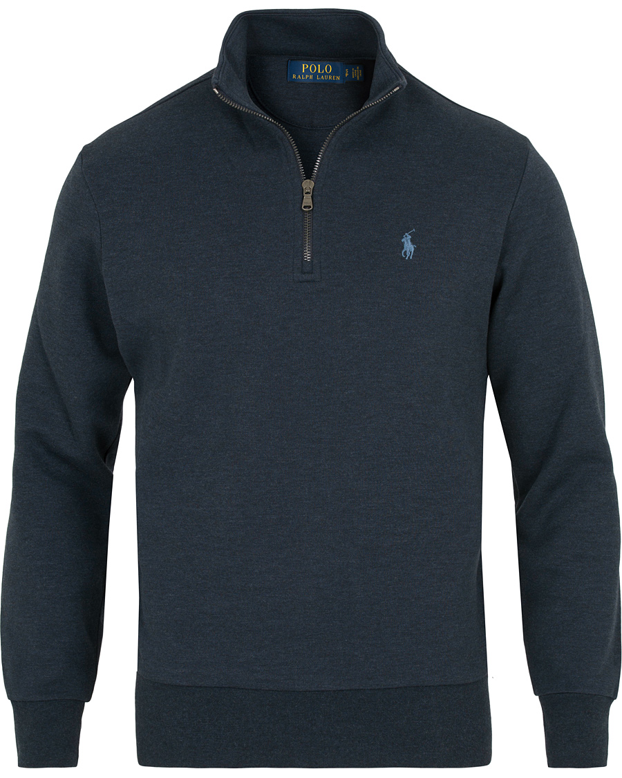 Herre | Trøjer | Polo Ralph Lauren | Half Zip Sweater Winter Navy Heather