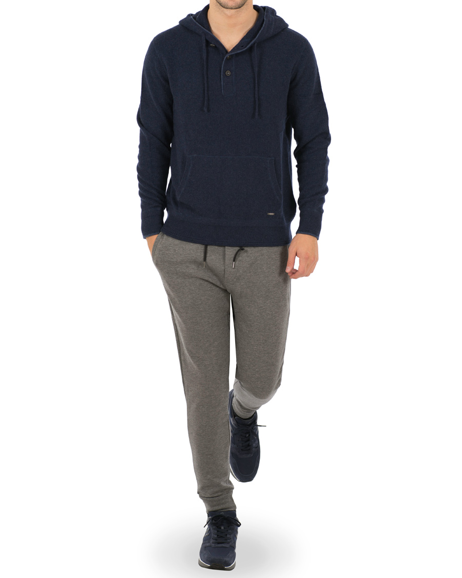 Herre | Trøjer | Polo Ralph Lauren | Half Button Hoodie Navy
