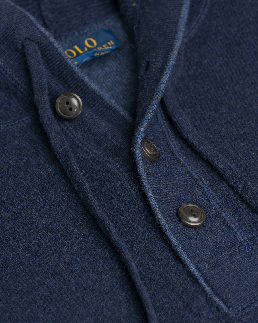 Herre | Trøjer | Polo Ralph Lauren | Half Button Hoodie Navy