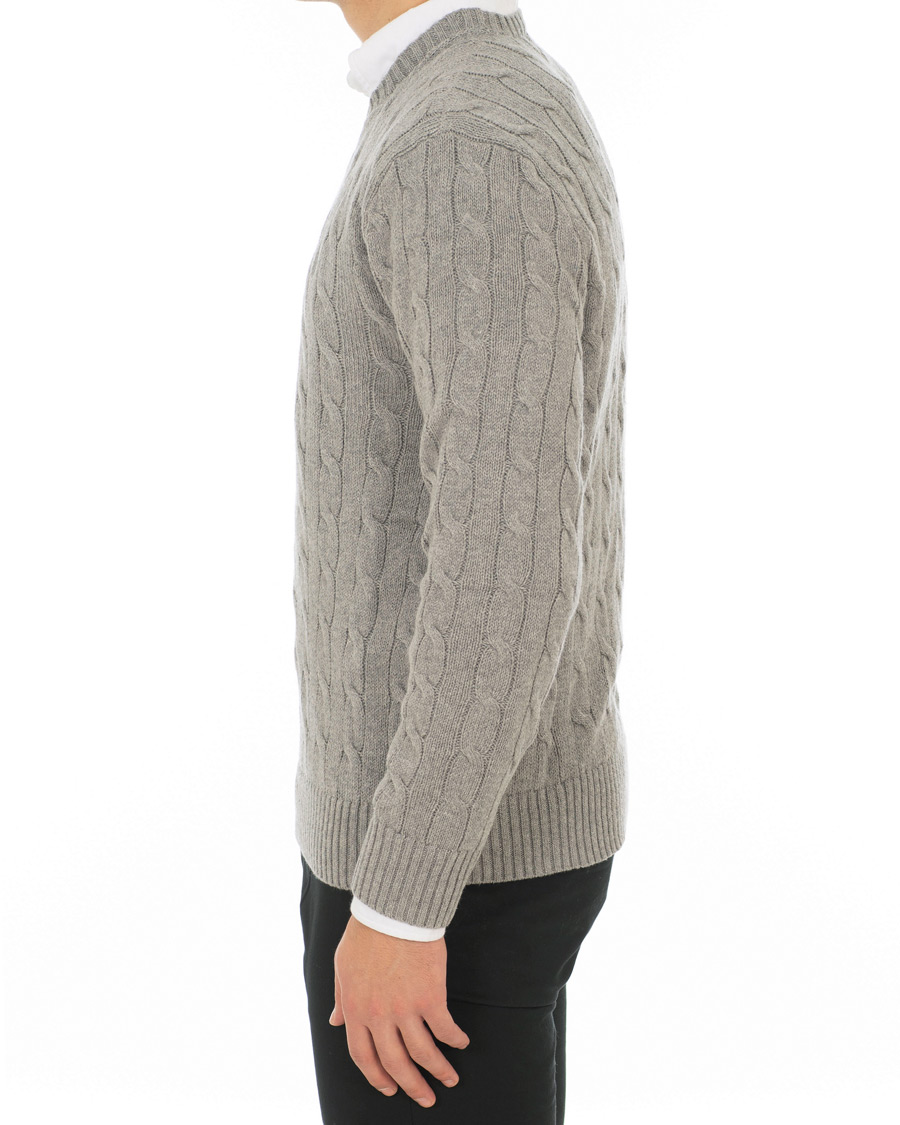 Herre | Trøjer | Polo Ralph Lauren | Cotton Cable Crew Neck Andover Heather