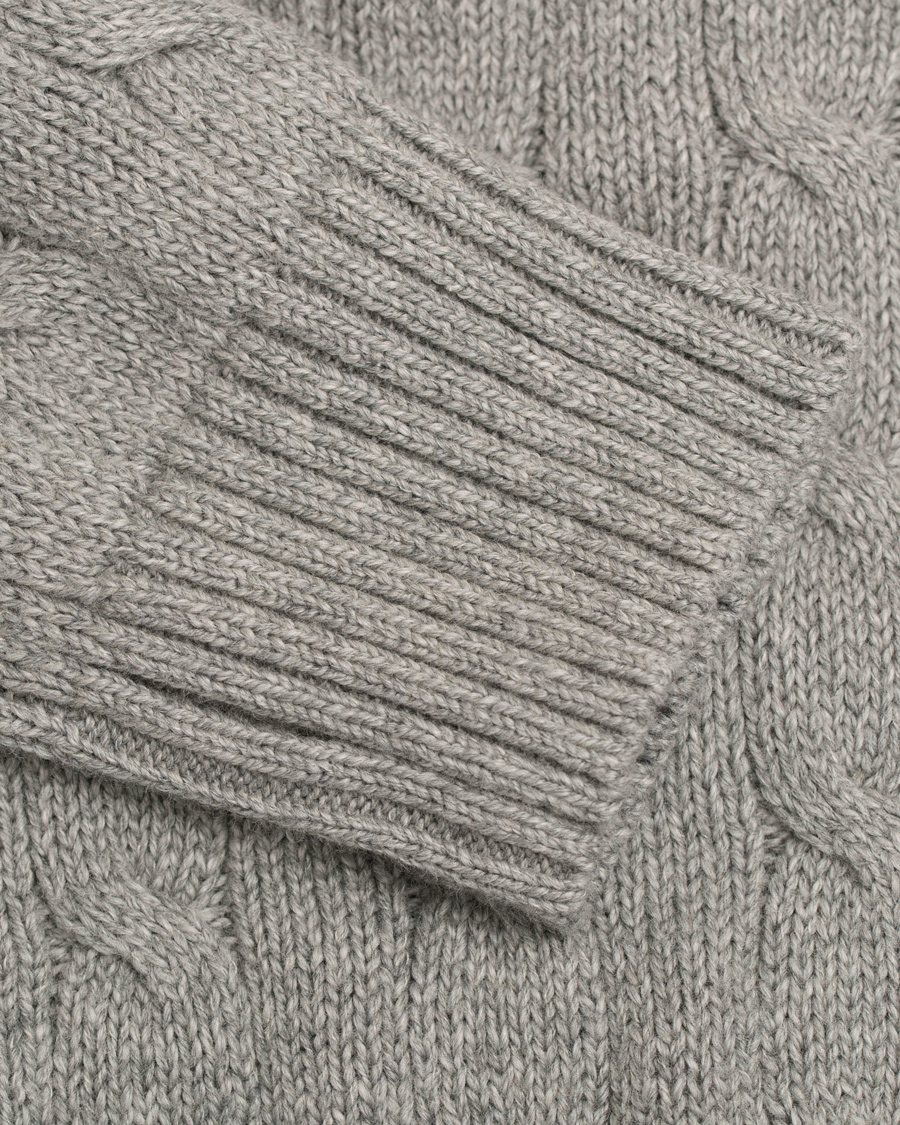 Herre | Trøjer | Polo Ralph Lauren | Cotton Cable Crew Neck Andover Heather