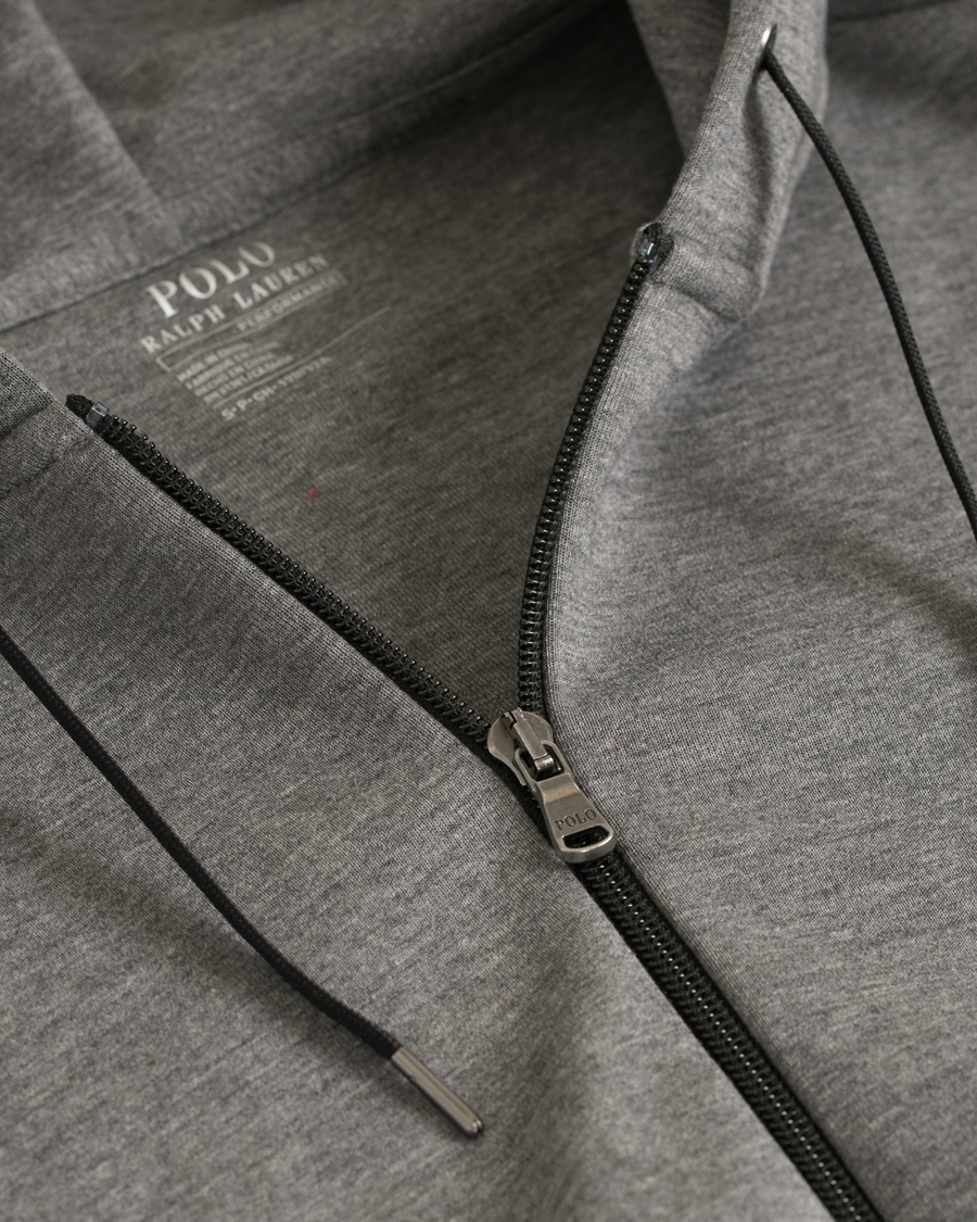 Herre | Trøjer | Polo Ralph Lauren | Full Zip Hoodie Foster Grey
