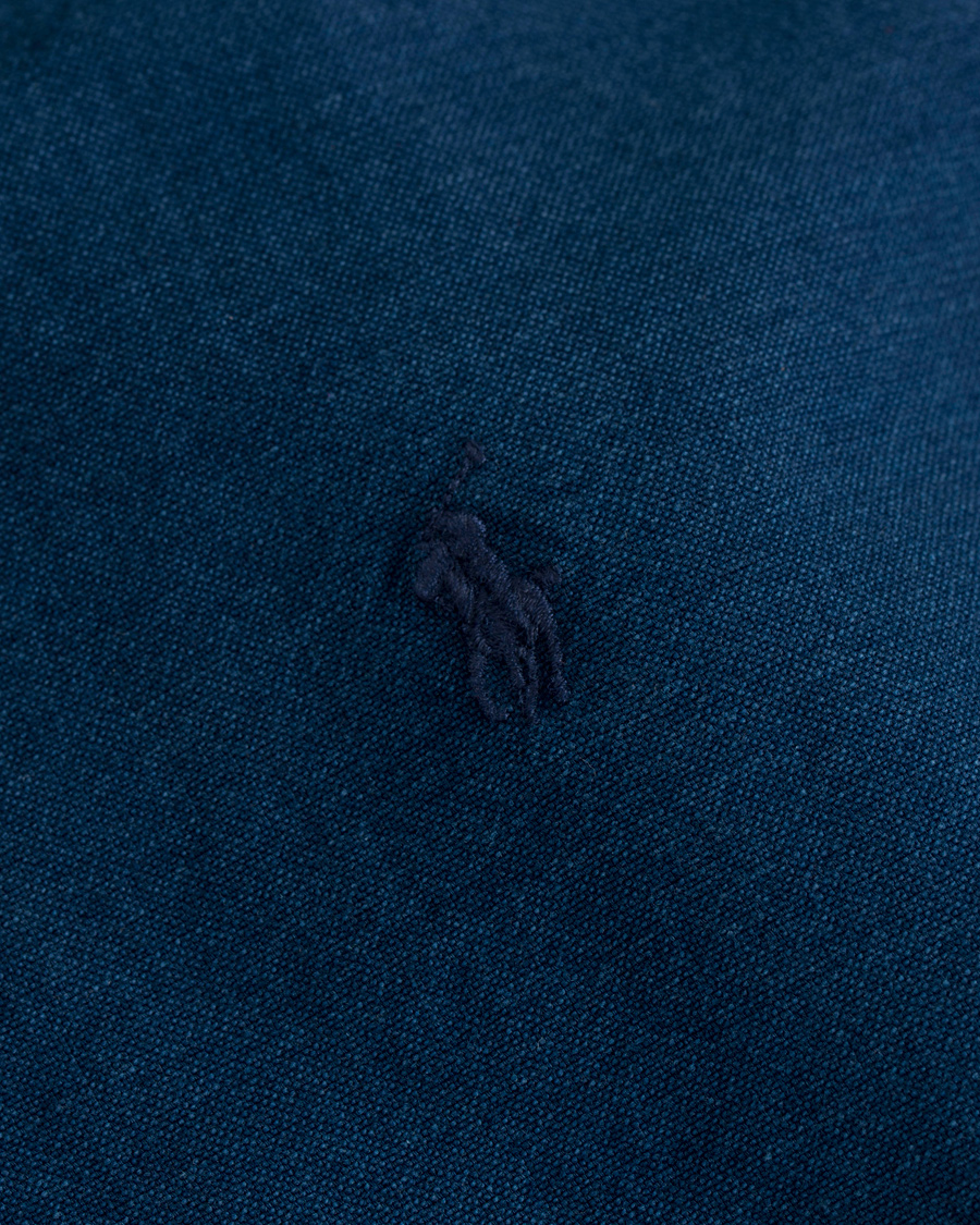 Herre | Skjorter | Polo Ralph Lauren | Slim Fit Garment Dyed Oxford Shirt Indigo