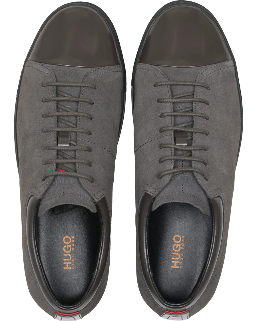 Herre | HUGO Casual Toe Cap Sneaker Grey | HUGO | Casual Toe Cap Sneaker Grey