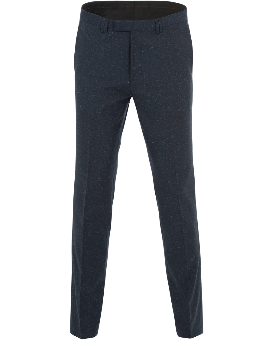 Herre | Jakkesæt | HUGO | Arti Hesten Wool/Silk Donegal Suit Navy