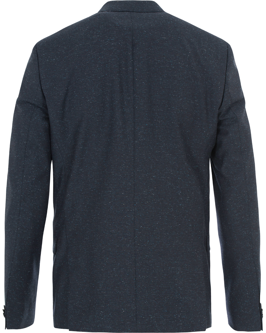 Herre | Jakkesæt | HUGO | Arti Hesten Wool/Silk Donegal Suit Navy