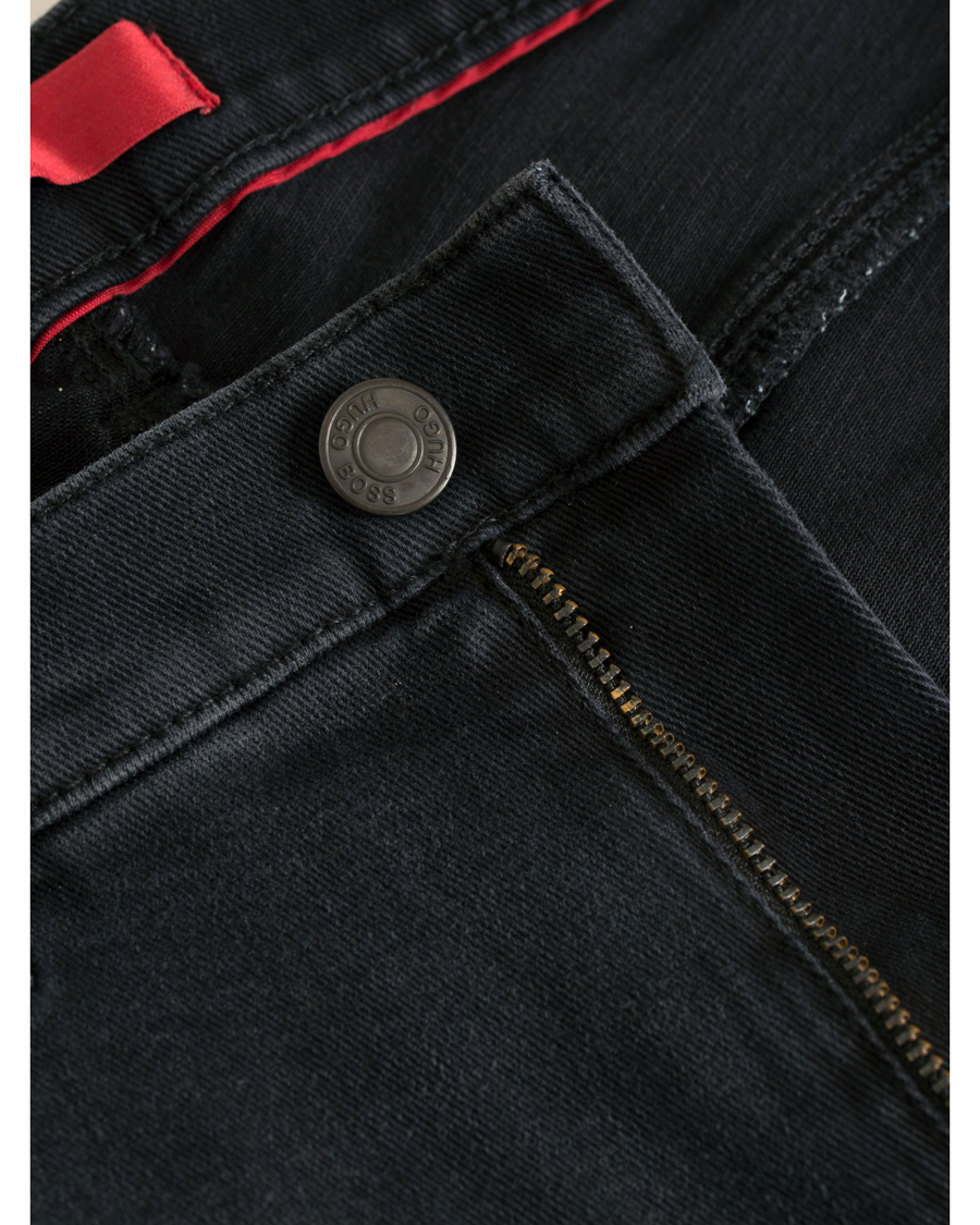 Herre | Jeans | HUGO | 734 Slim Fit Jeans Washed Black