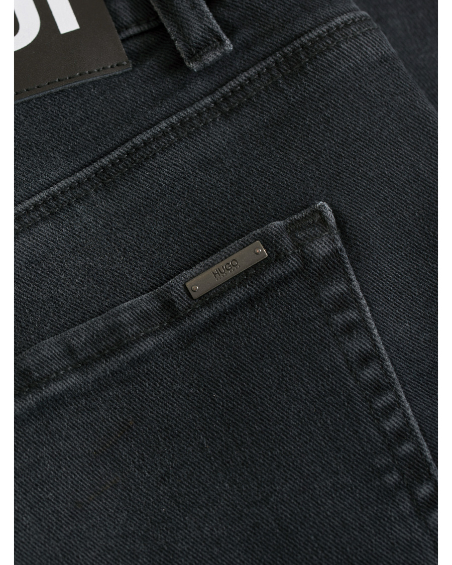 Herre | Jeans | HUGO | 734 Slim Fit Jeans Washed Black