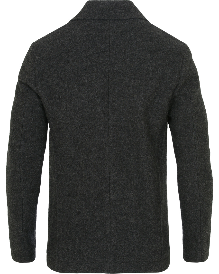 Herre | Jakker | BOSS ORANGE | BOSS Casual Branco Wool Peacoat Dark Grey
