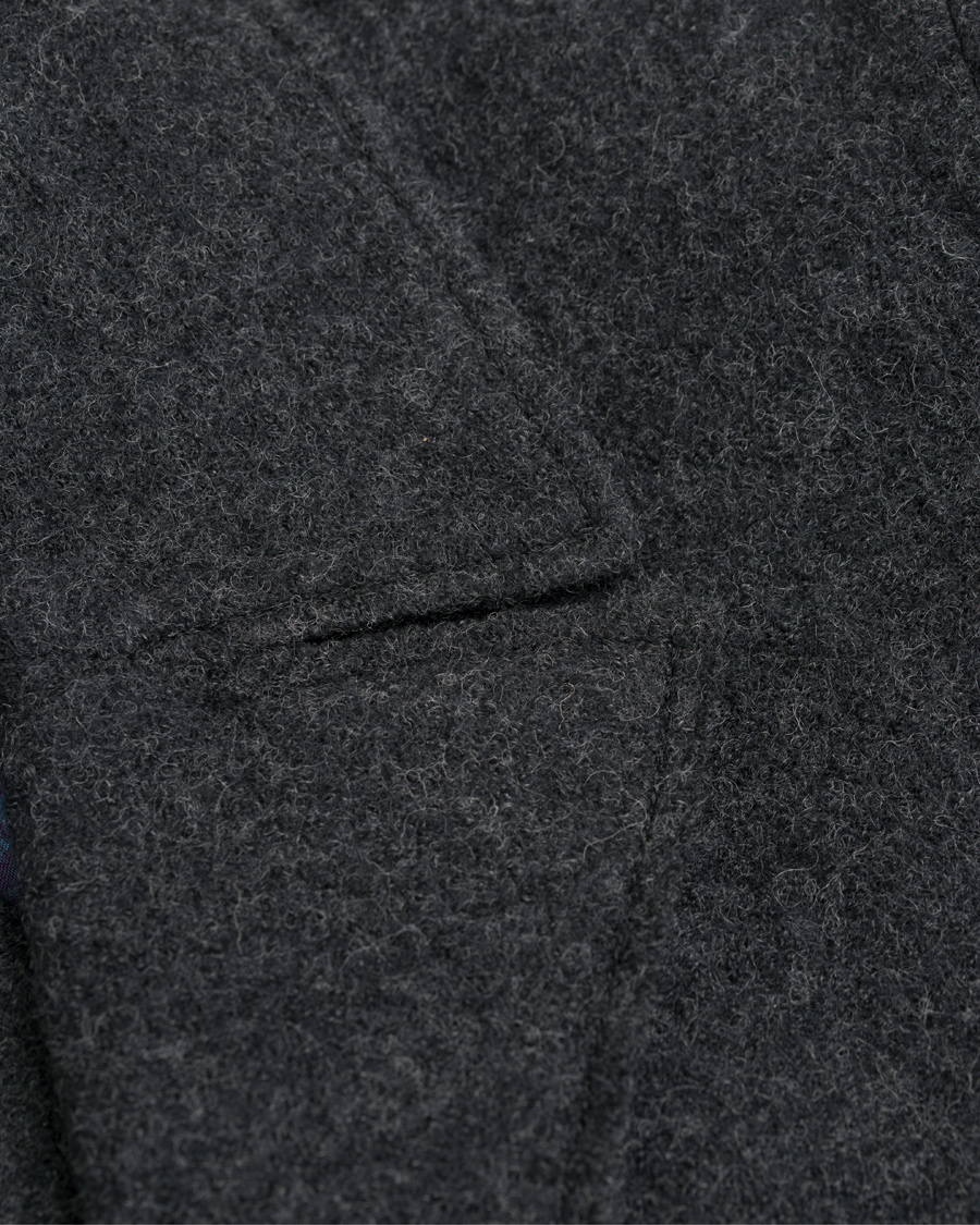 Herre | Jakker | BOSS ORANGE | BOSS Casual Branco Wool Peacoat Dark Grey