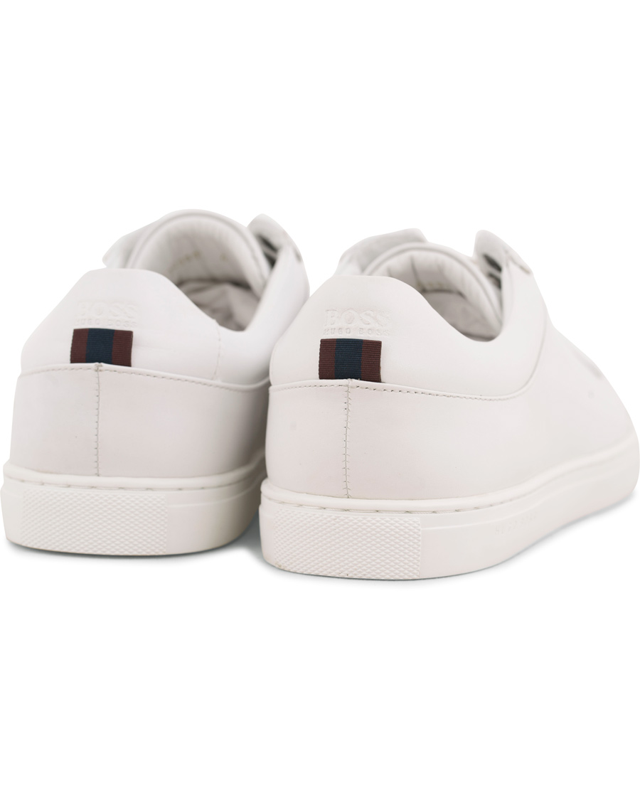 Herre | BOSS Tribute Tenn Sneaker White | BOSS BLACK | BOSS Tribute Tenn Sneaker White