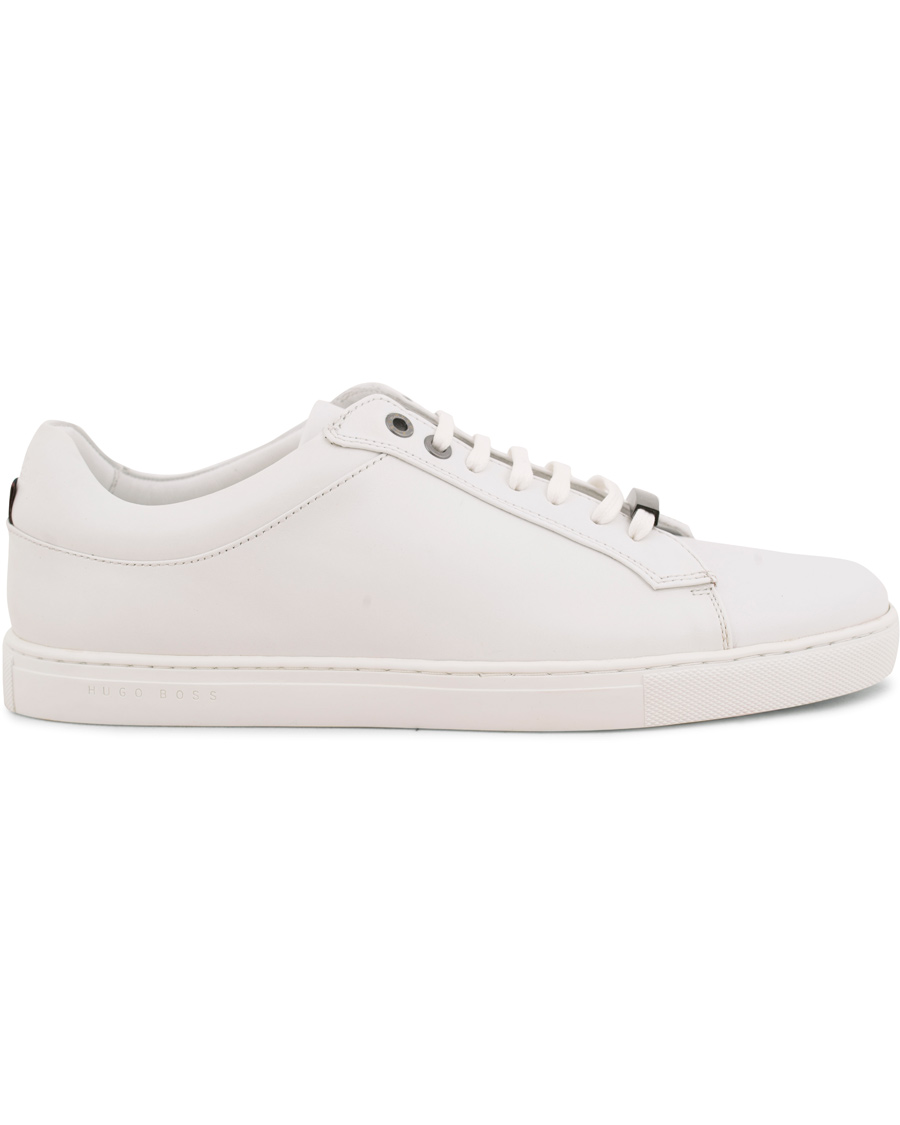 Herre | BOSS Tribute Tenn Sneaker White | BOSS BLACK | BOSS Tribute Tenn Sneaker White