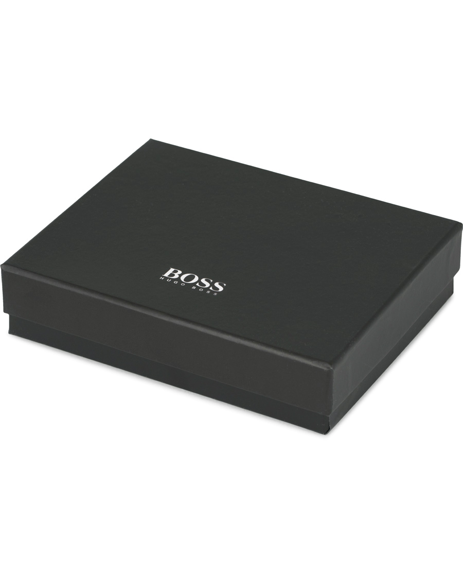 Herre | BOSS Signature Leather Wallet Black | BOSS BLACK | BOSS Signature Leather Wallet Black
