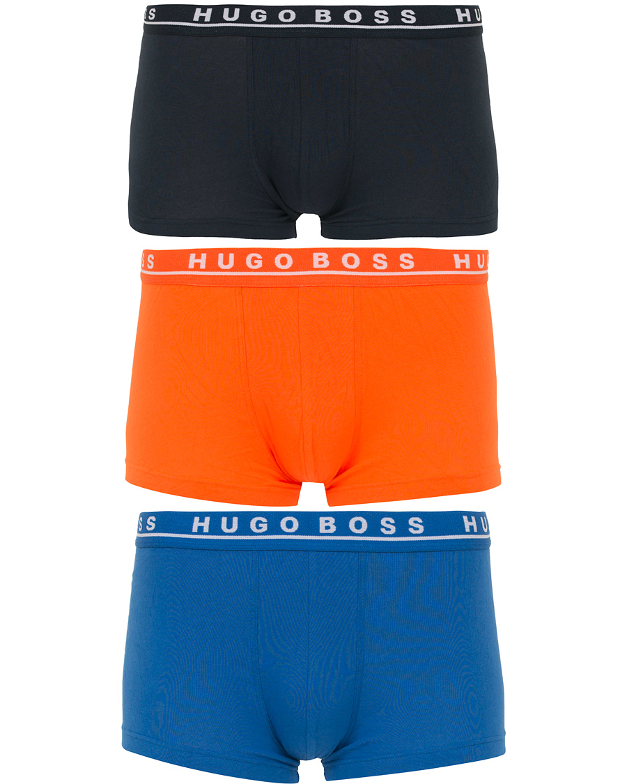 Herre | Undertøj | BOSS BLACK | BOSS 3-Pack Trunk Orange/Blue/Black
