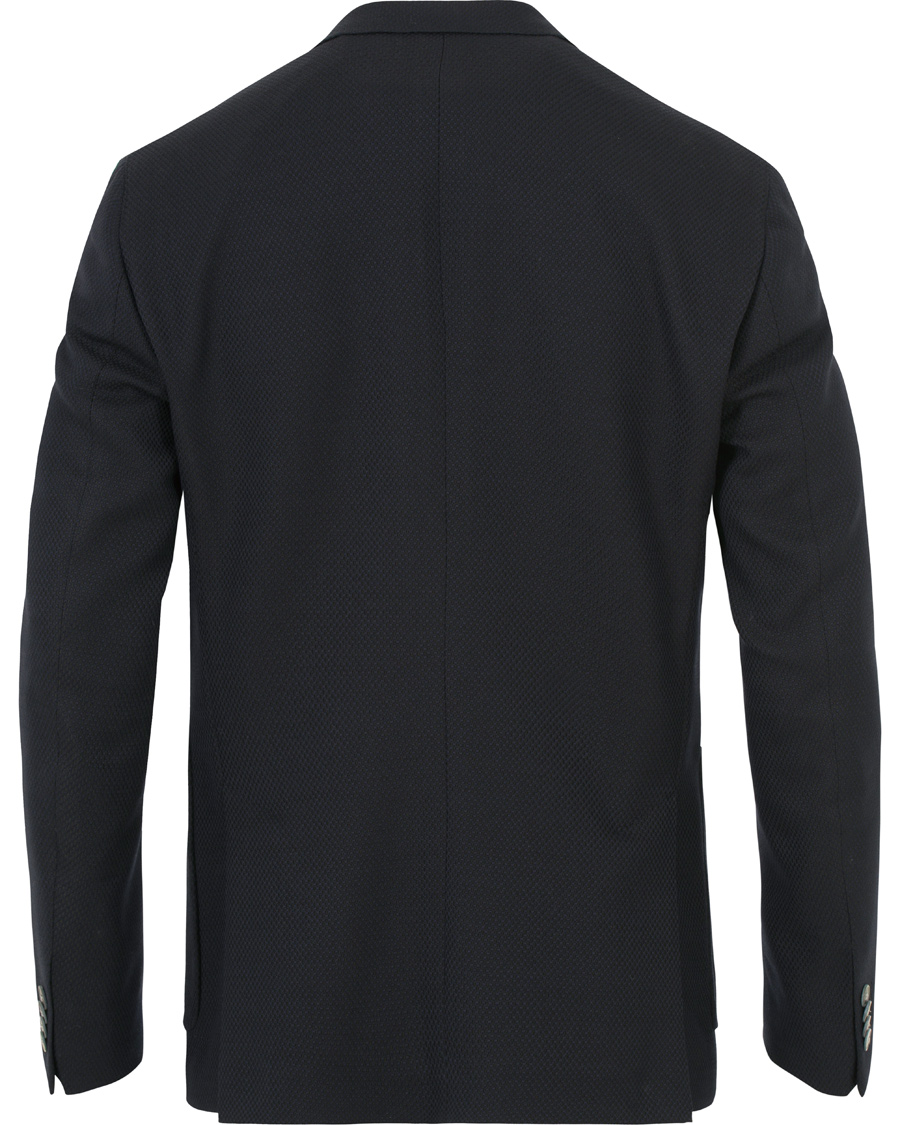 Herre | Blazere & jakker | BOSS BLACK | BOSS Reye Slim Fit Wool/Cotton Blazer Navy
