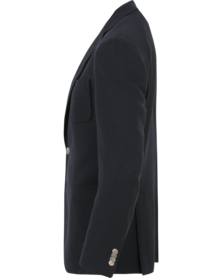Herre | Blazere & jakker | BOSS BLACK | BOSS Reye Slim Fit Wool/Cotton Blazer Navy