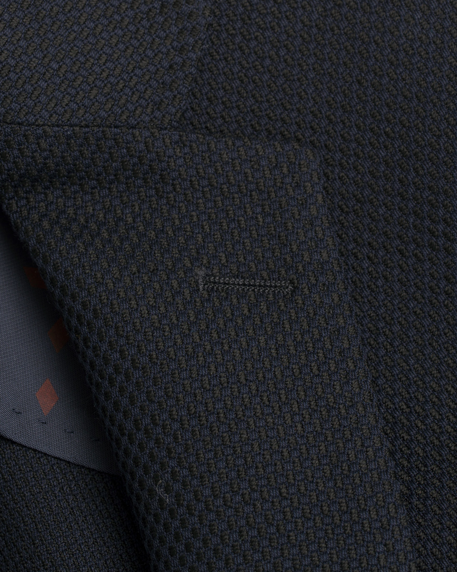 Herre | Blazere & jakker | BOSS BLACK | BOSS Reye Slim Fit Wool/Cotton Blazer Navy