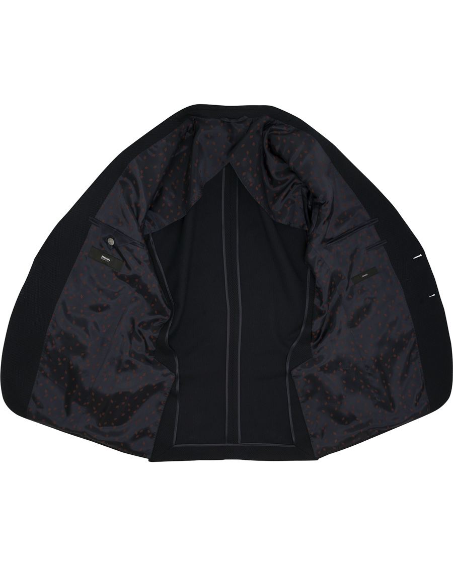 Herre | Blazere & jakker | BOSS BLACK | BOSS Reye Slim Fit Wool/Cotton Blazer Navy