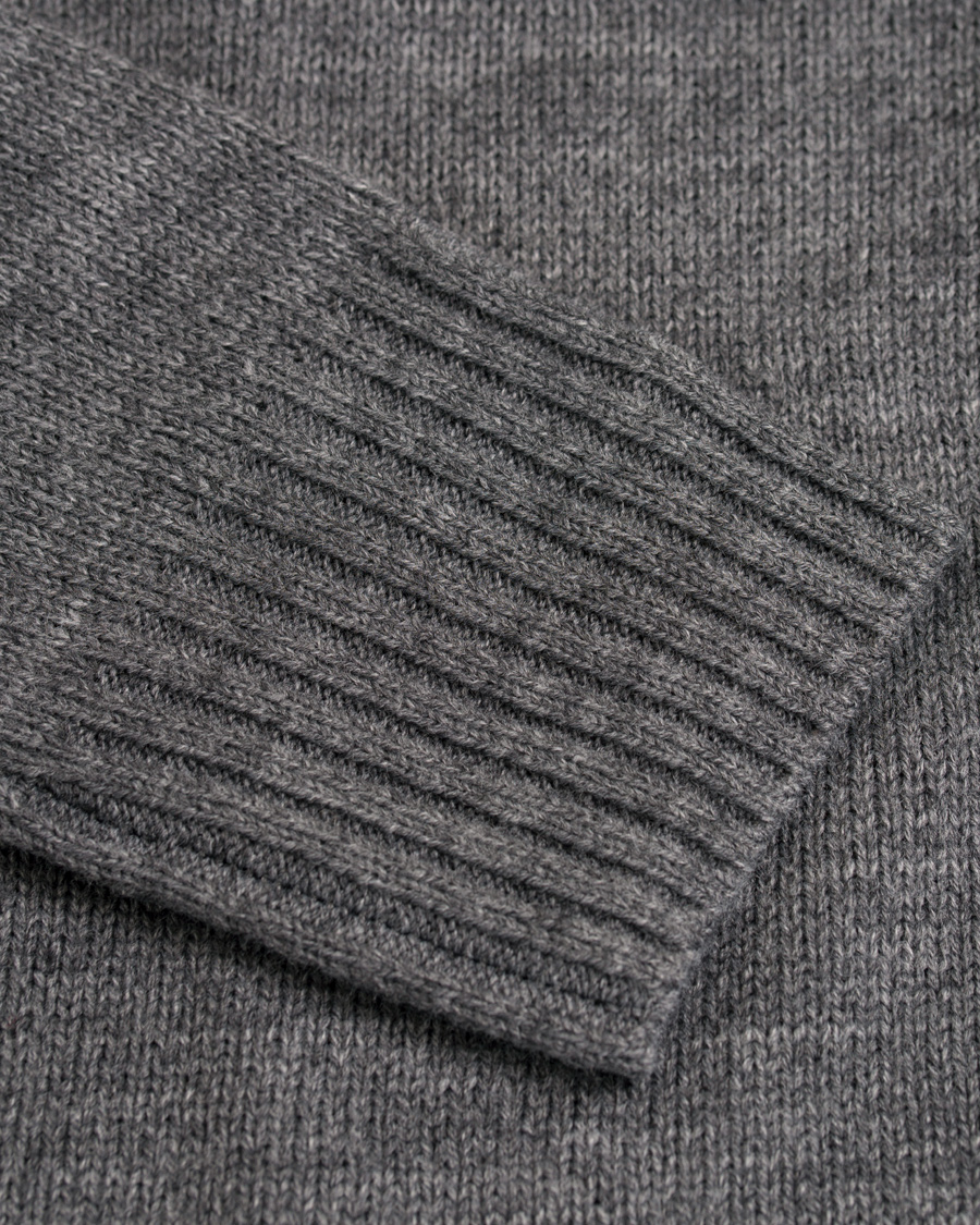 Herre | Trøjer | Tiger of Sweden Jeans | Syl Plain Full Zip Hoodie Grey