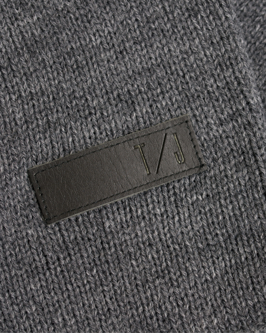Herre | Trøjer | Tiger of Sweden Jeans | Syl Plain Full Zip Hoodie Grey