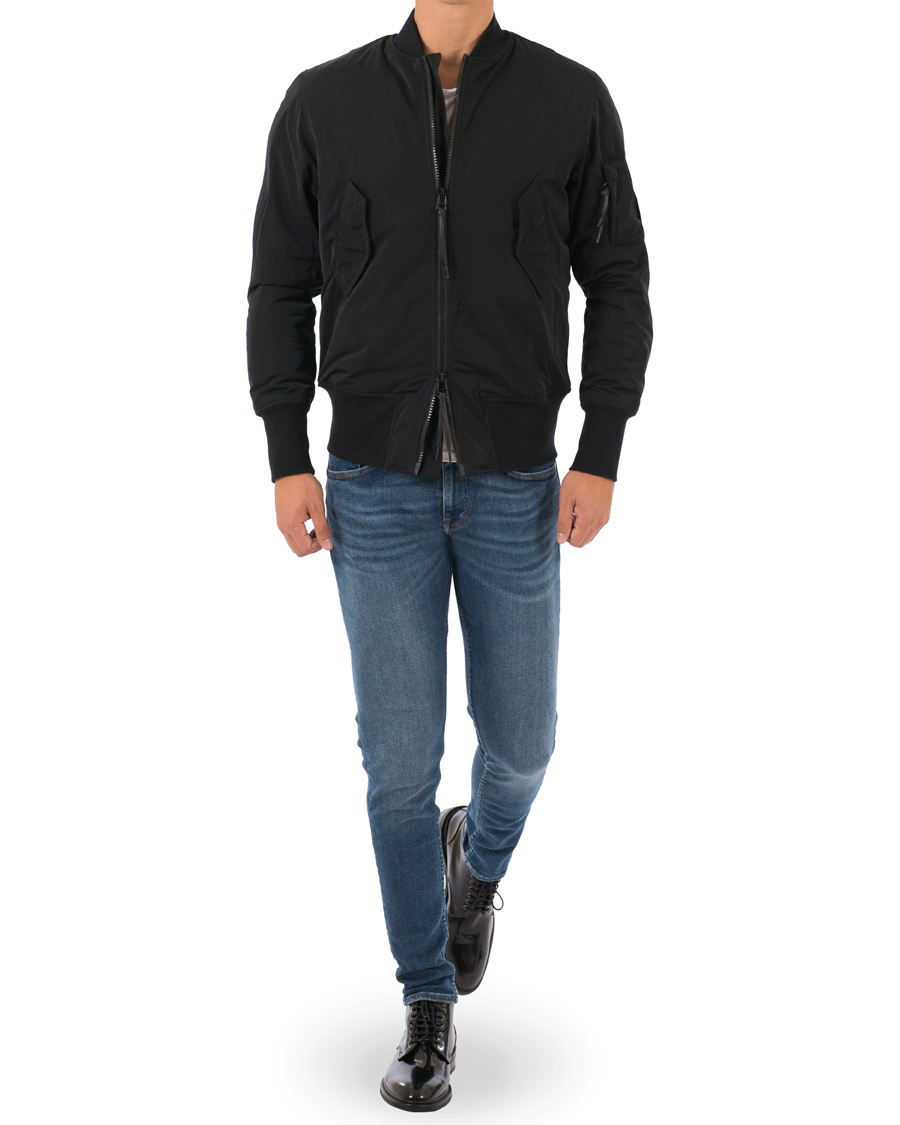 Herre | Jakker | Tiger of Sweden Jeans | Sob Bomber Jacket Black