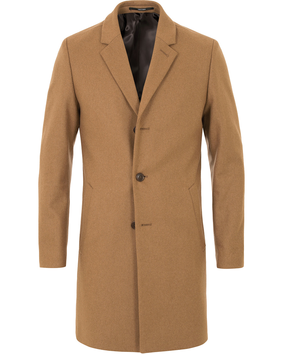 Herre | Jakker | Tiger of Sweden | Dempsey 18 Wool Coat Beige