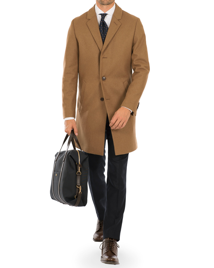 Herre | Jakker | Tiger of Sweden | Dempsey 18 Wool Coat Beige