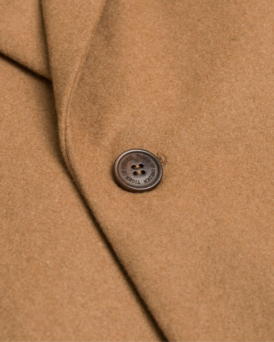 Herre | Jakker | Tiger of Sweden | Dempsey 18 Wool Coat Beige