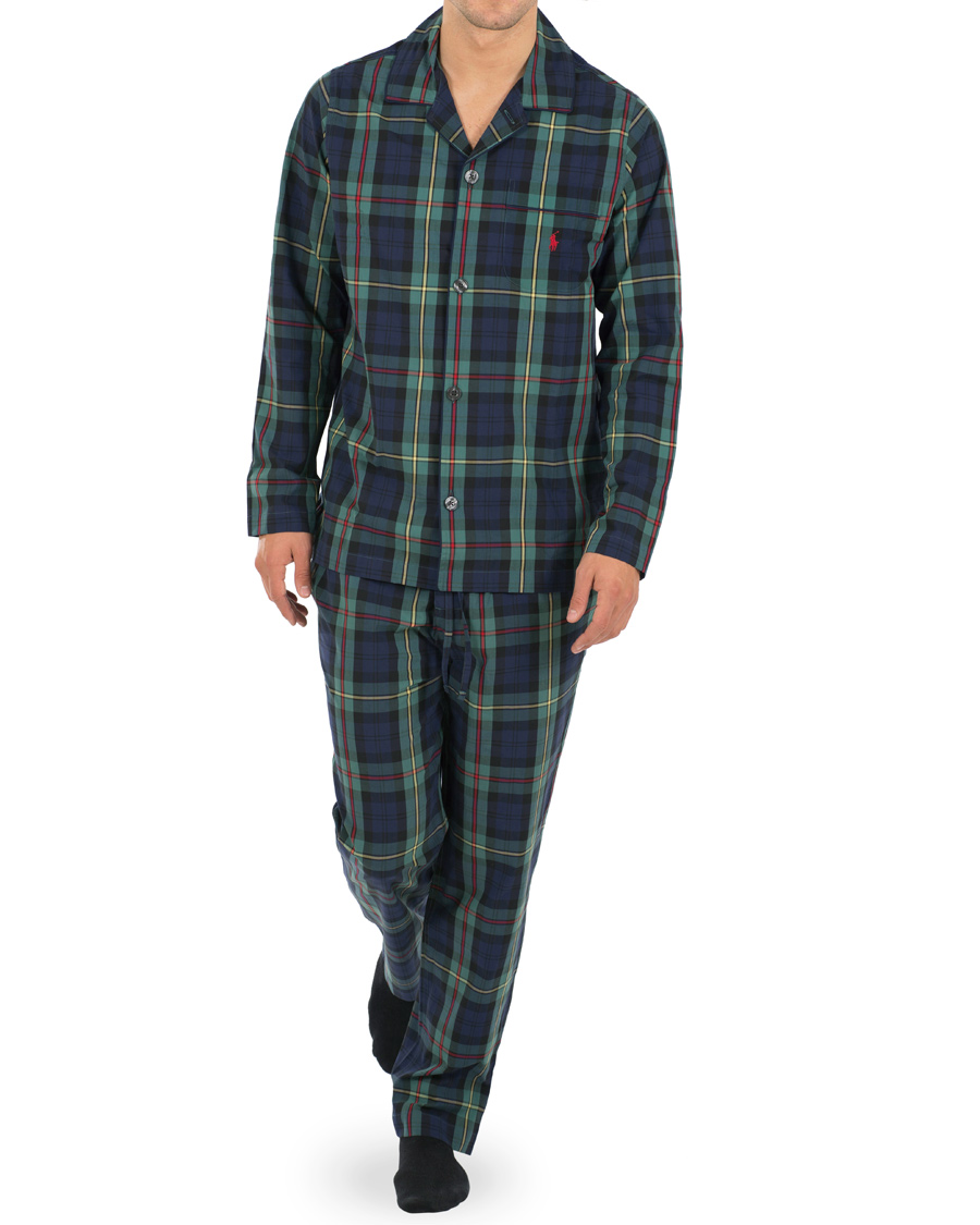 Herre | Undertøj | Polo Ralph Lauren | Spencer Plaid Check Pyjama Set Green/Blue