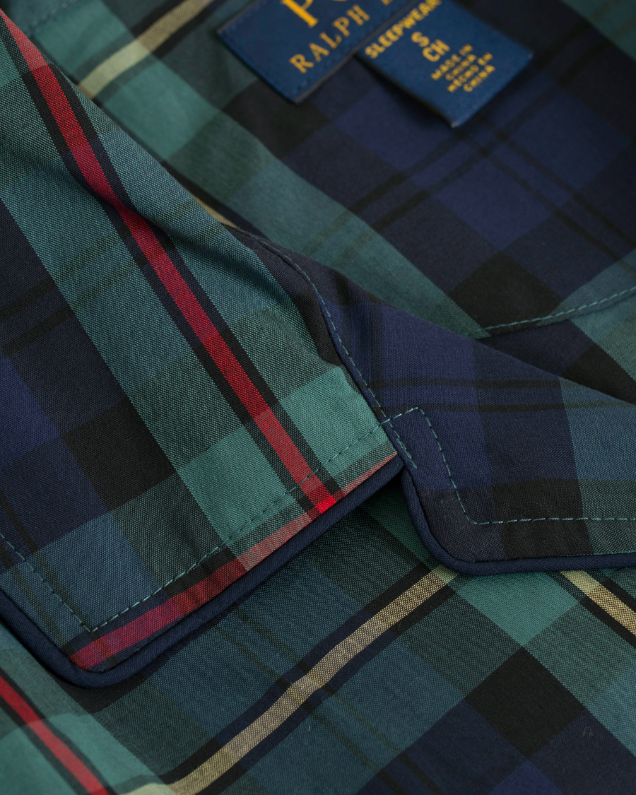 Herre | Undertøj | Polo Ralph Lauren | Spencer Plaid Check Pyjama Set Green/Blue
