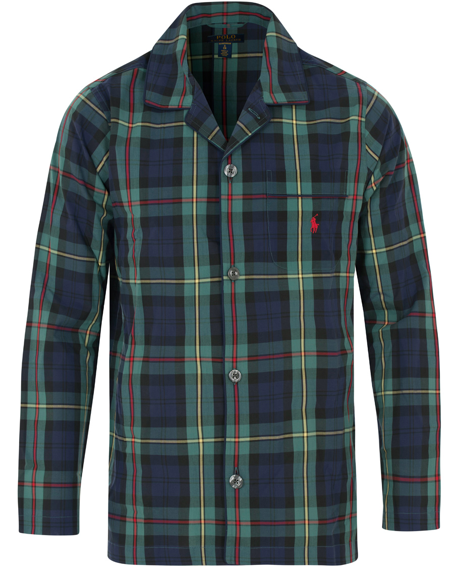 Herre | Undertøj | Polo Ralph Lauren | Spencer Plaid Check Pyjama Set Green/Blue