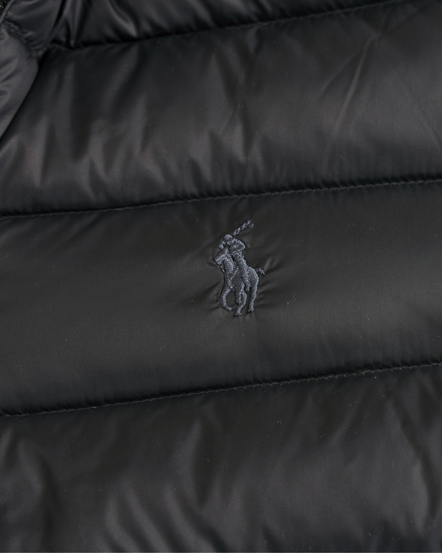Herre | Jakker | Polo Ralph Lauren | Hybrid Down Full Zip Hood Jacket Black