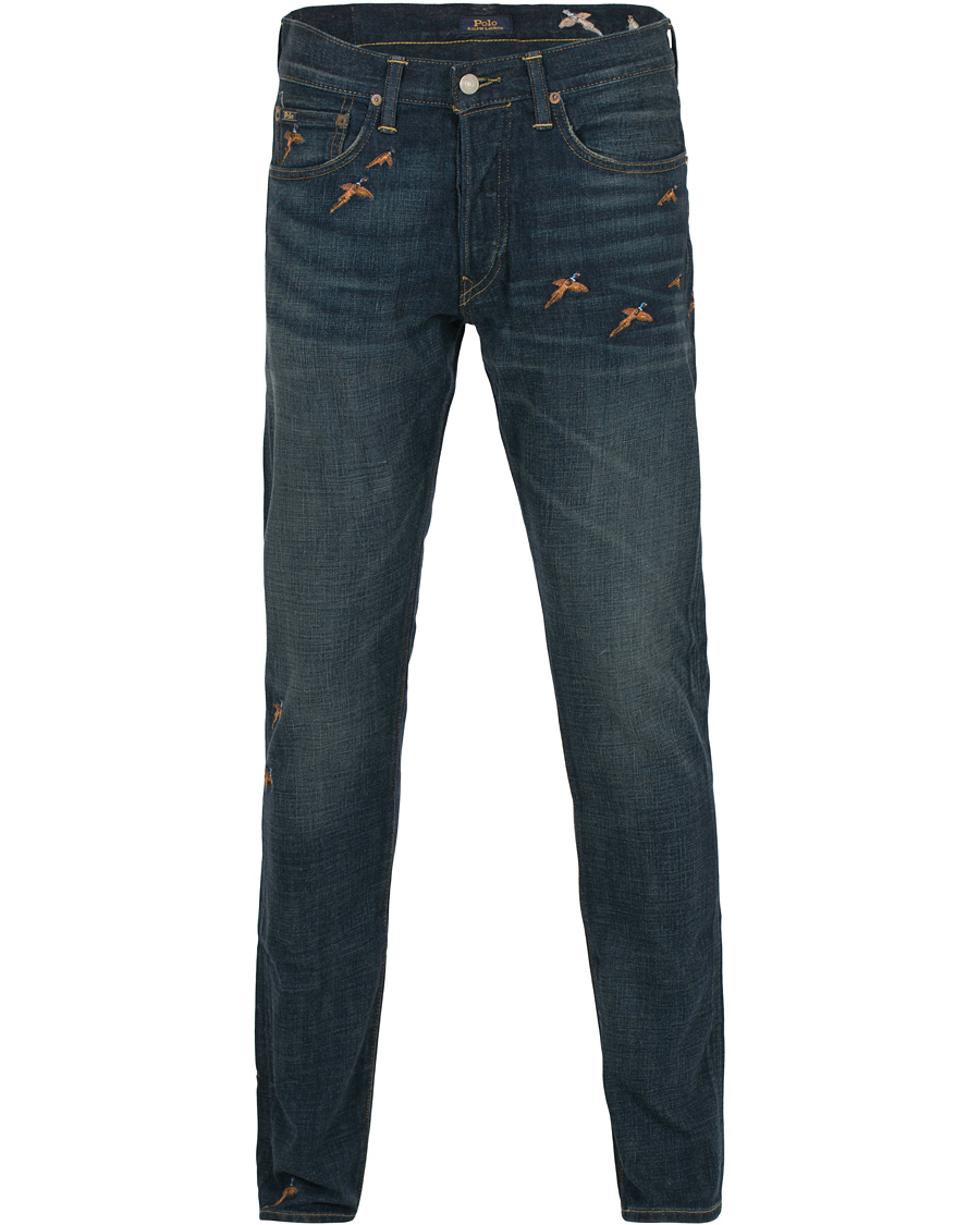 Herre | Jeans | Polo Ralph Lauren | Sullivan Slim Fit Embroided Ducks Jeans Gunner Blue