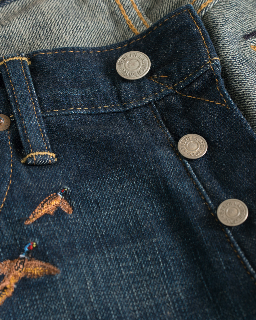 Herre | Jeans | Polo Ralph Lauren | Sullivan Slim Fit Embroided Ducks Jeans Gunner Blue