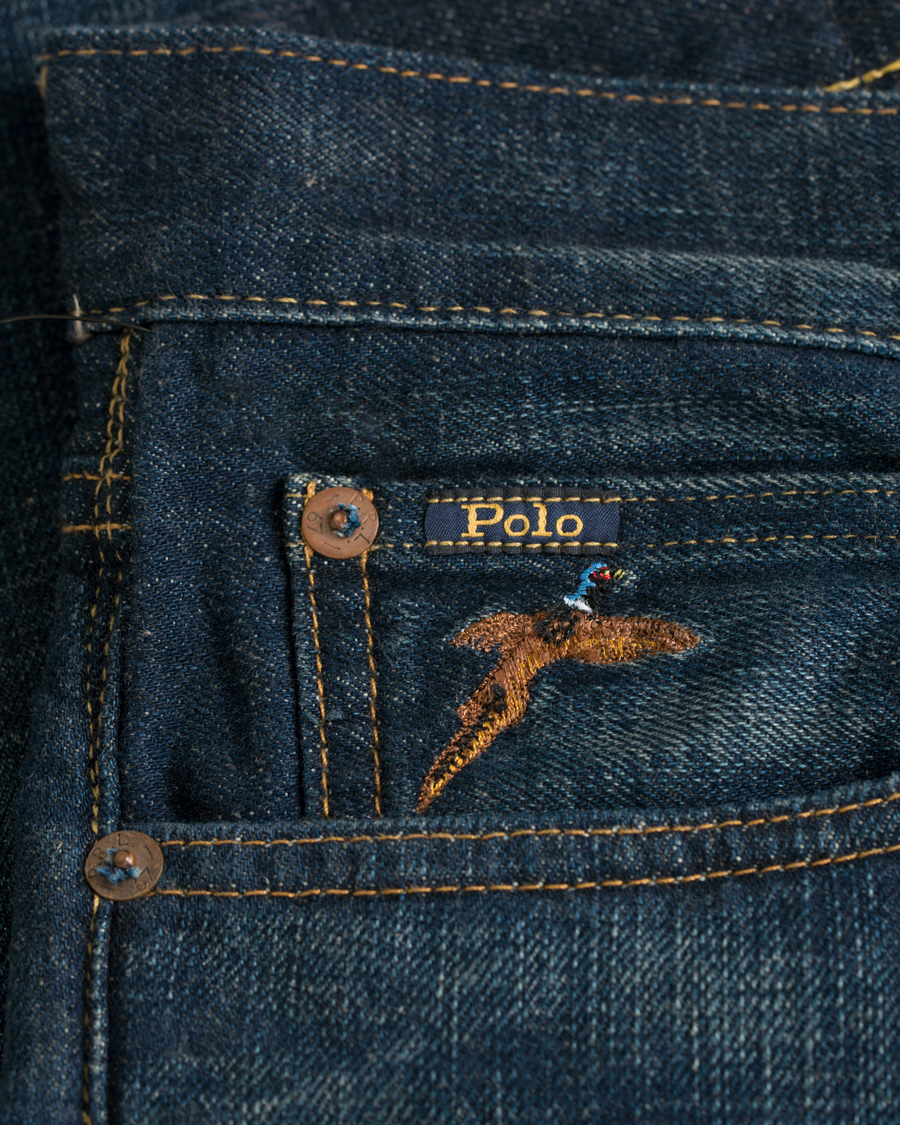 Herre | Jeans | Polo Ralph Lauren | Sullivan Slim Fit Embroided Ducks Jeans Gunner Blue