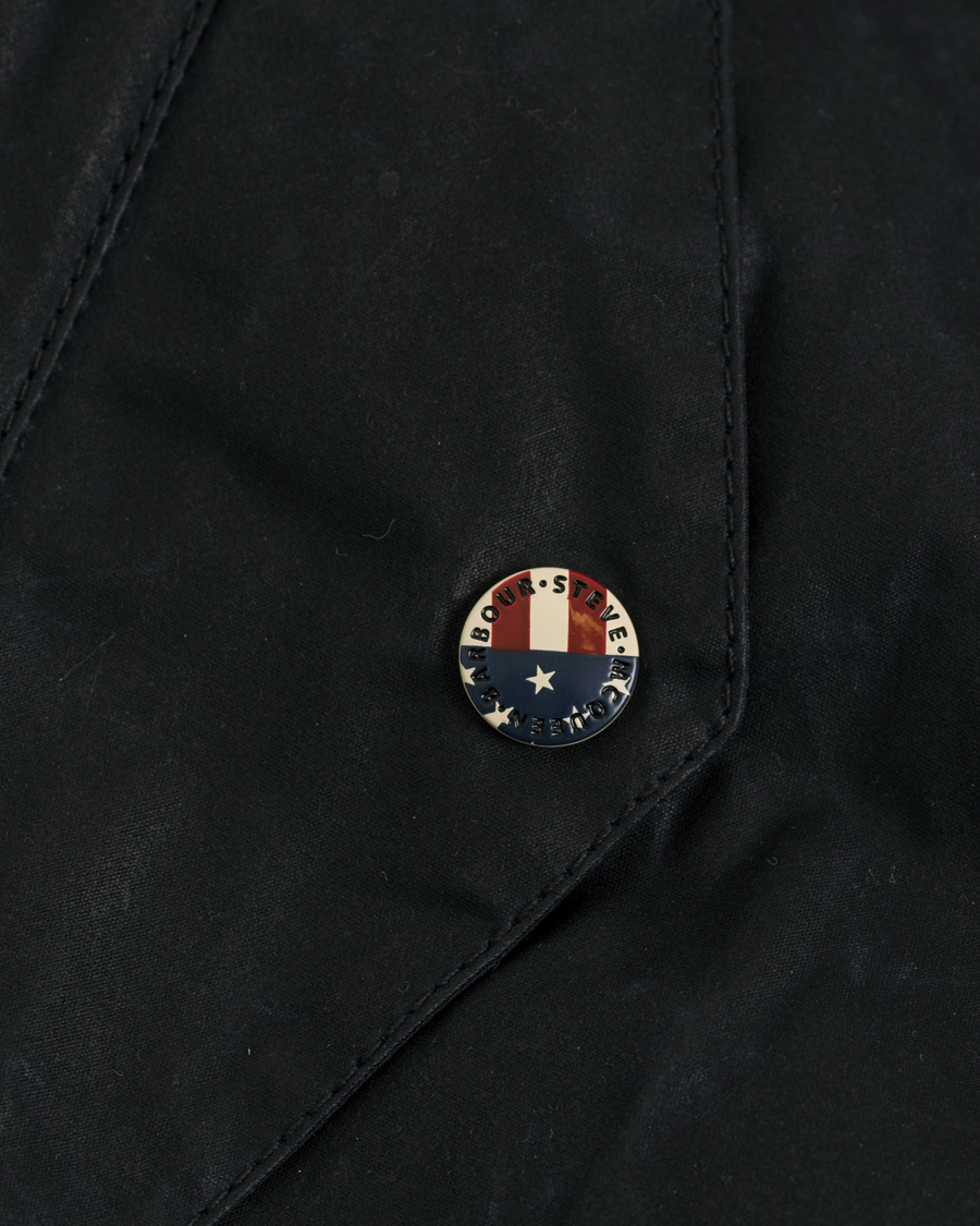 Herre | Jakker | Barbour International | Shell Wax Parka Navy