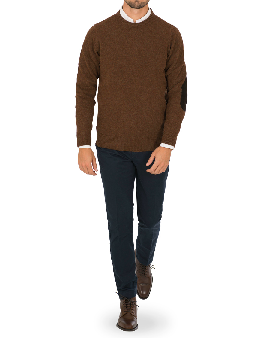 Herre | Trøjer | Barbour Lifestyle | Patch Crew Bracken