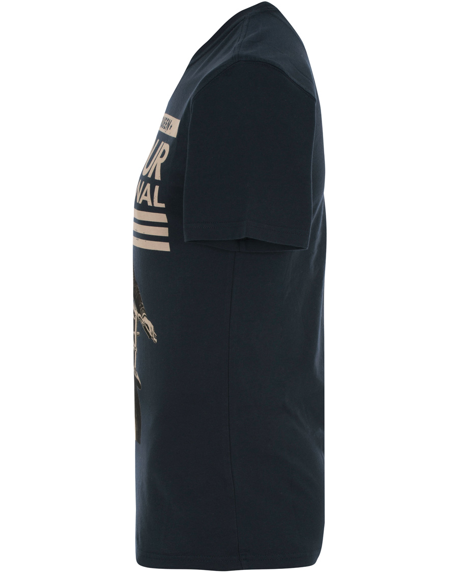 Herre | T-Shirts | Barbour International | Union Ride Tee Navy
