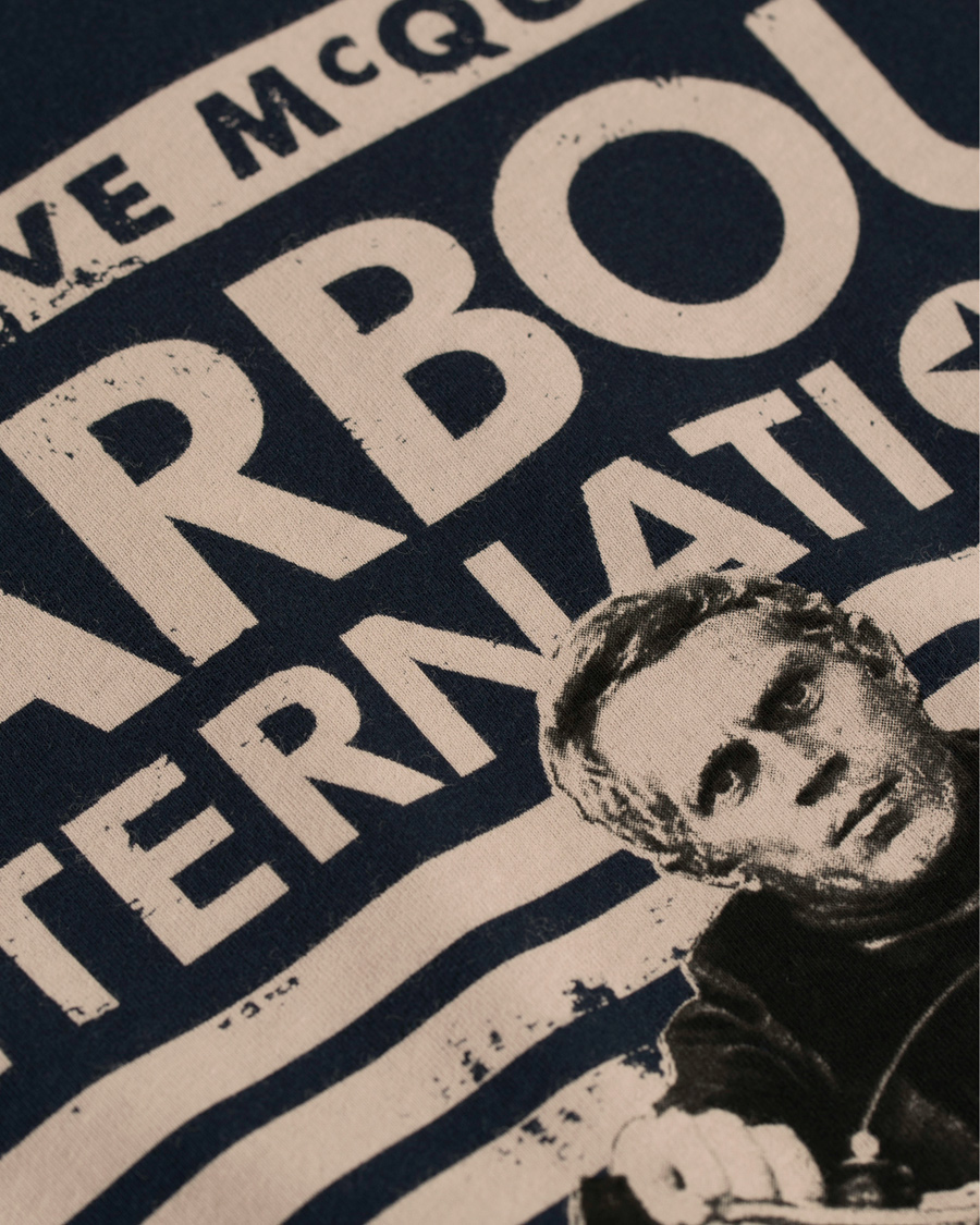 Herre | T-Shirts | Barbour International | Union Ride Tee Navy
