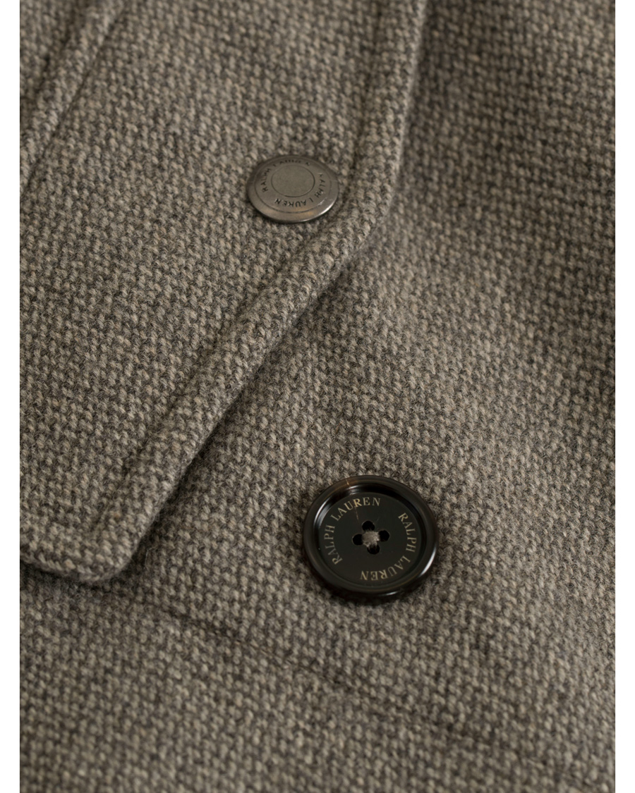 Herre | Jakker | Ralph Lauren Purple Label | Ingleton Trenchcoat Light Grey Melange