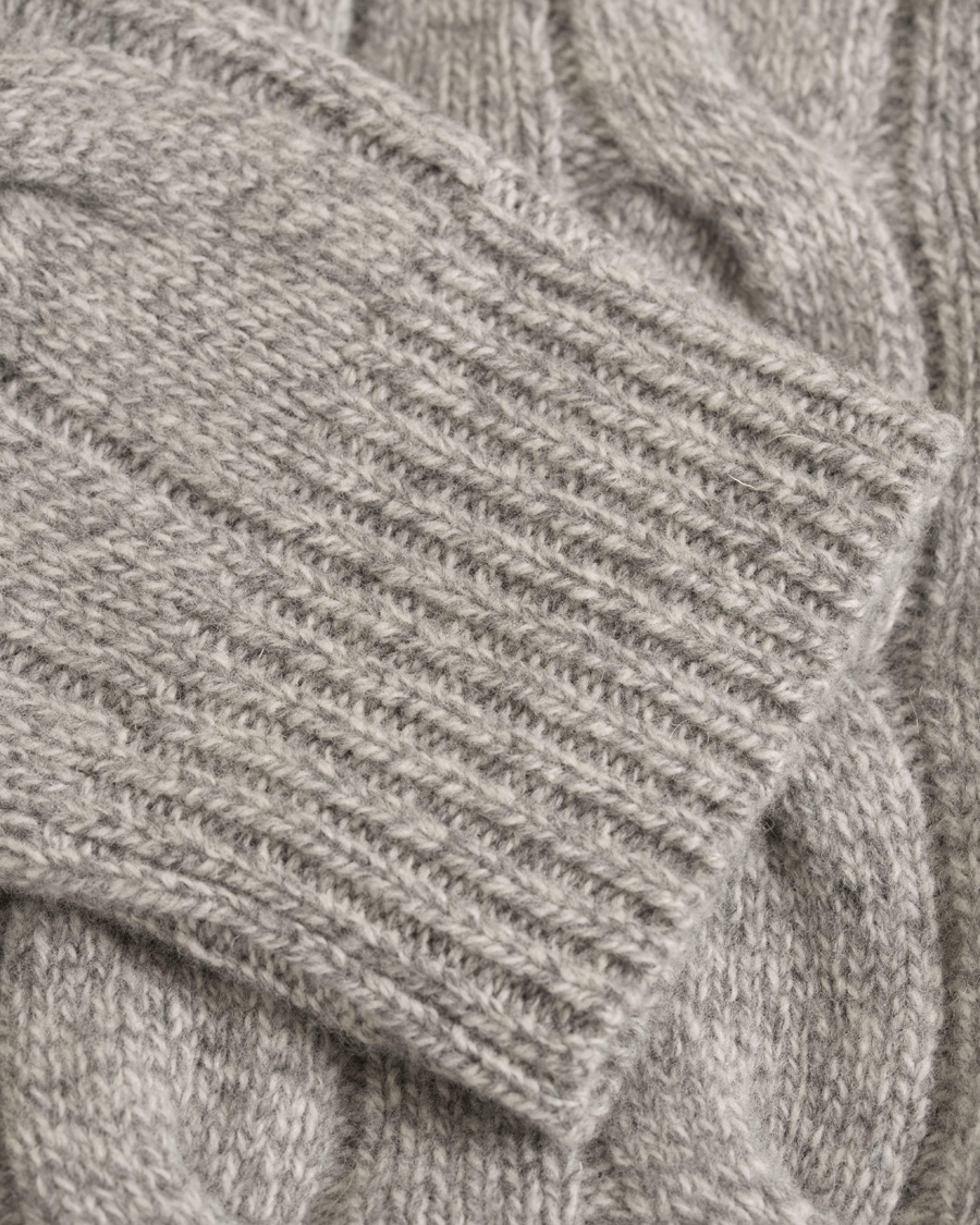 Herre | Trøjer | Morris Heritage | Cable Cardigan Grey