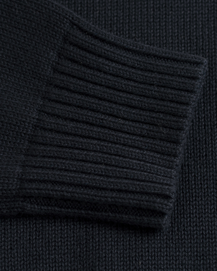 Herre | Trøjer | Morris | Logo Crew Neck Old Blue