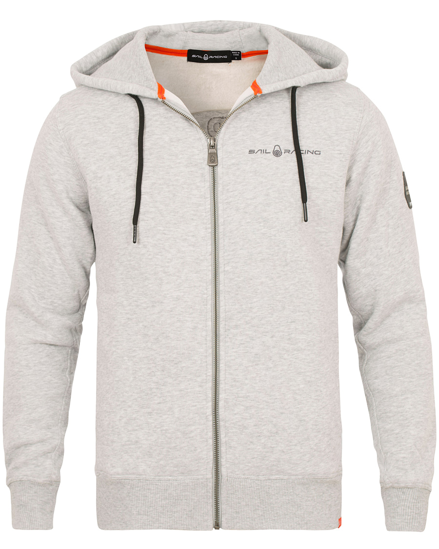 Herre | Trøjer | Sail Racing | Antarctica Zip Hoodie Grey Melange