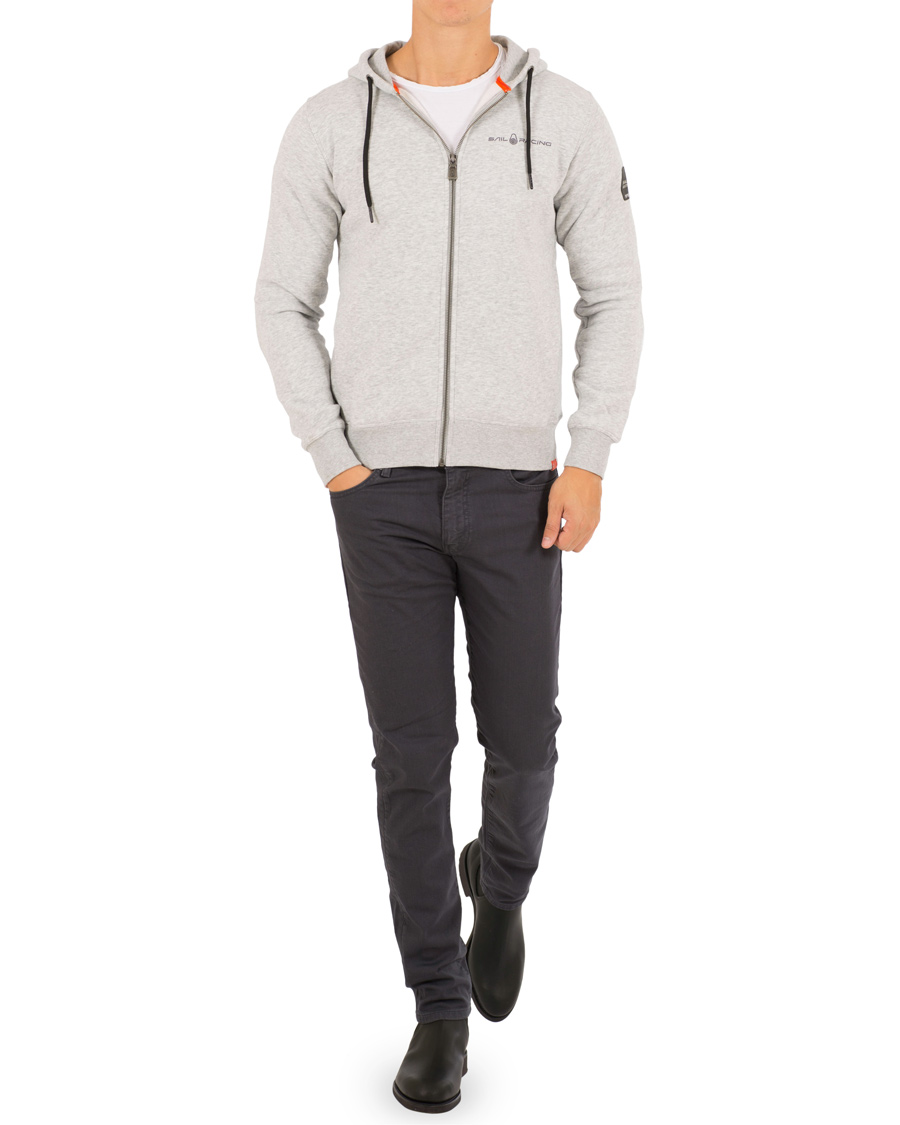 Herre | Trøjer | Sail Racing | Antarctica Zip Hoodie Grey Melange