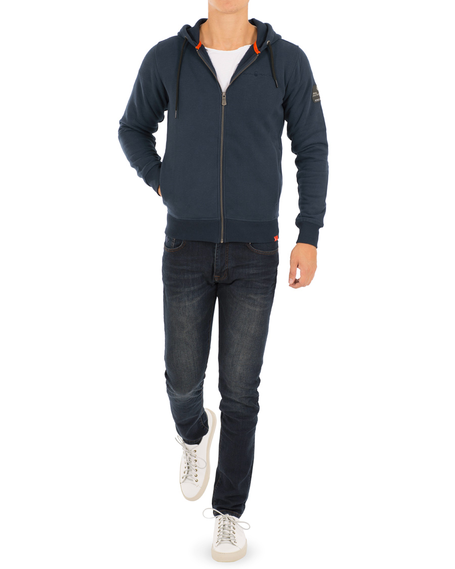 Herre | Trøjer | Sail Racing | Antarctica Zip Hoodie Navy