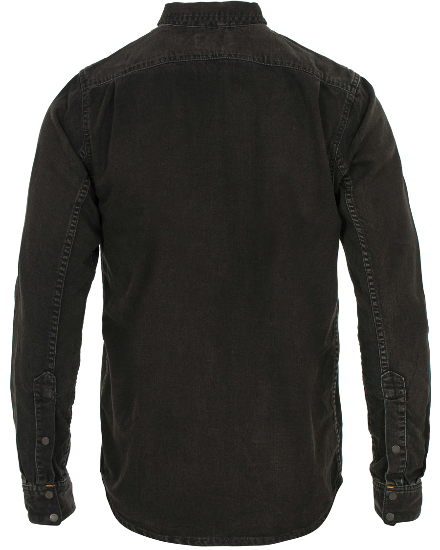 Herre | Skjorter | Nudie Jeans | Henry Blackened Indigo Shirt Black/Bue