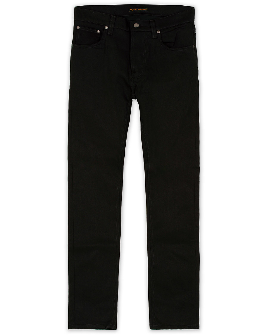 Herre | Jeans | Nudie Jeans | Tilted Tor Organic Slim Fit Stretch Jeans Dry Everblack